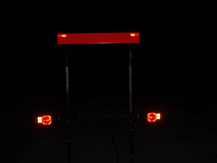 Vehicle Collision Reconstruction Visibility Model